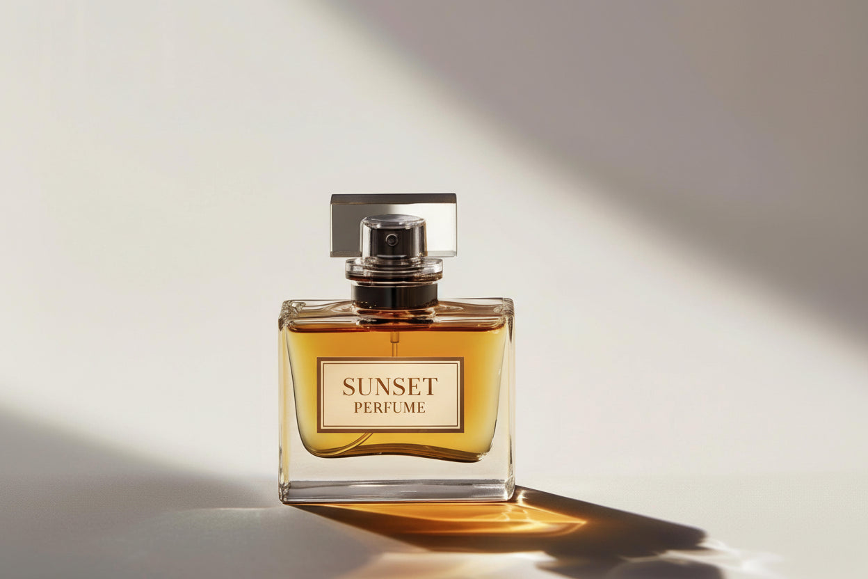 Sunset on the rise